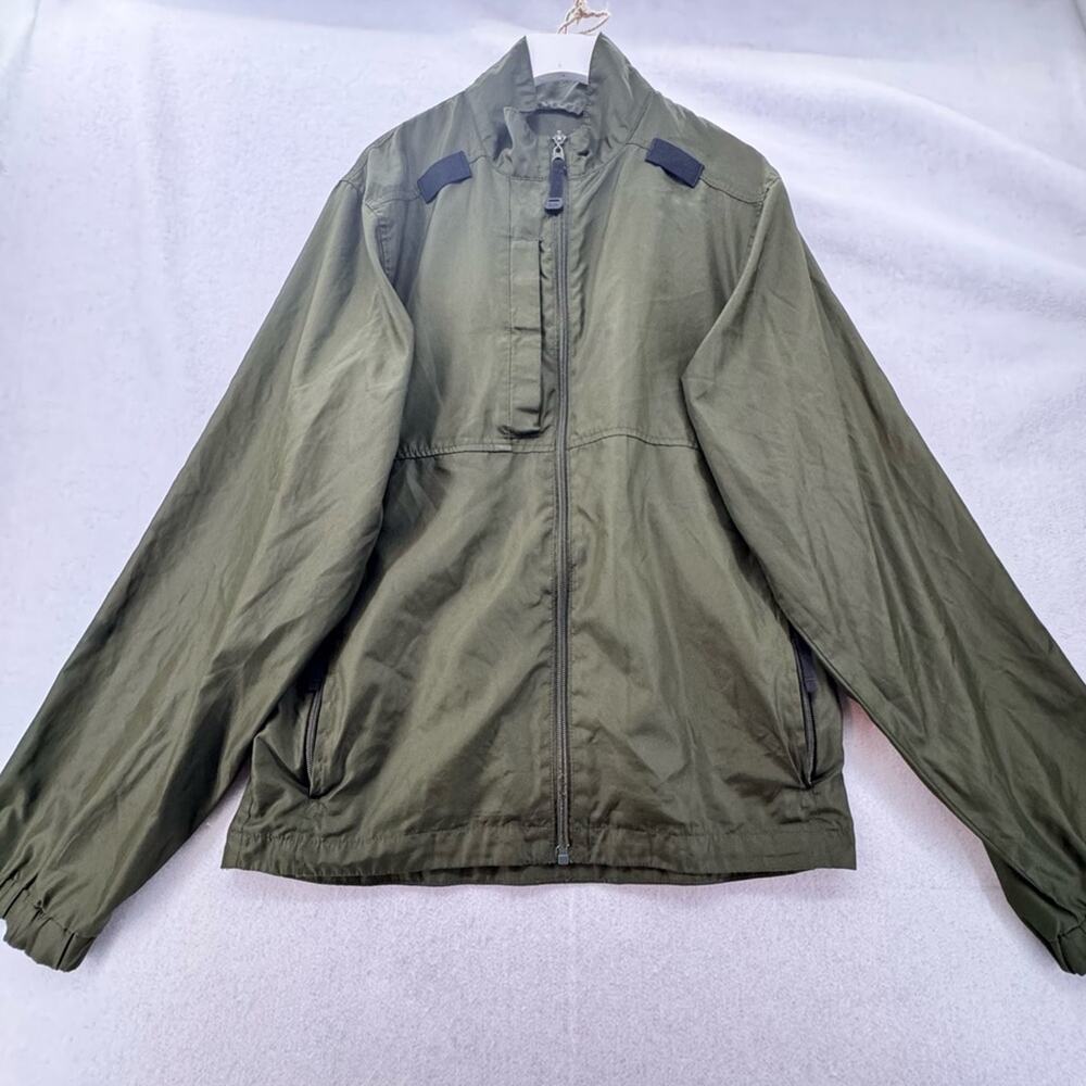 5.11 Tactical Full-Zip Packable Jacket size XS Rain & Wind Resistant Olive Green